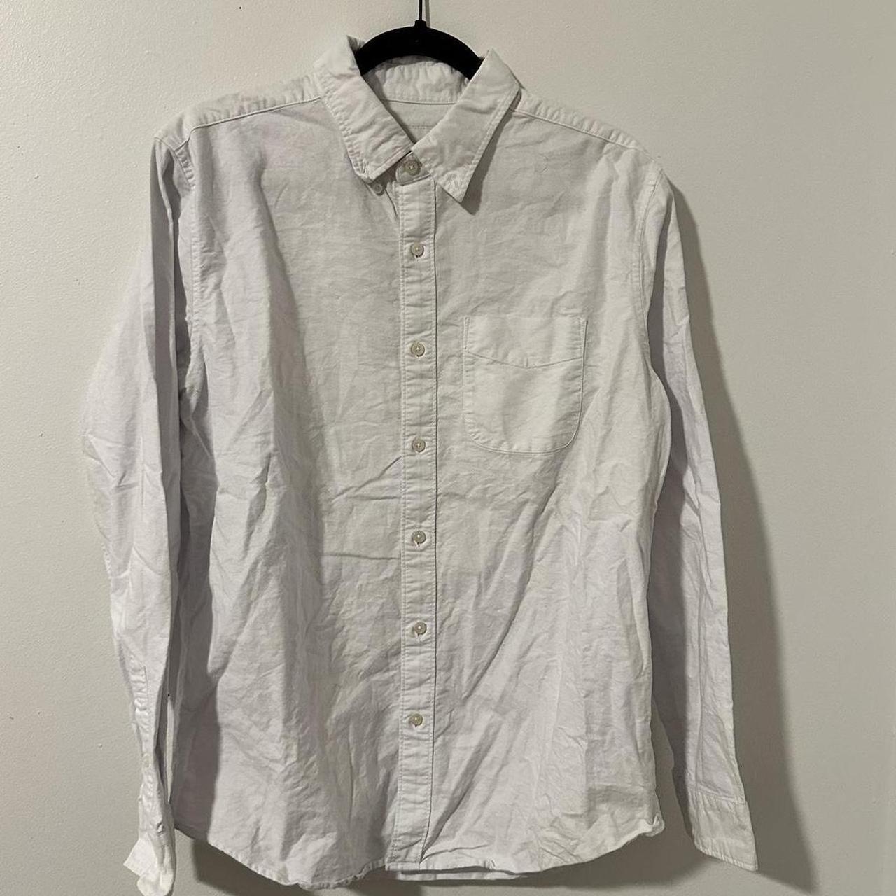 American Eagle White Shirt Size: Medium If there... - Depop