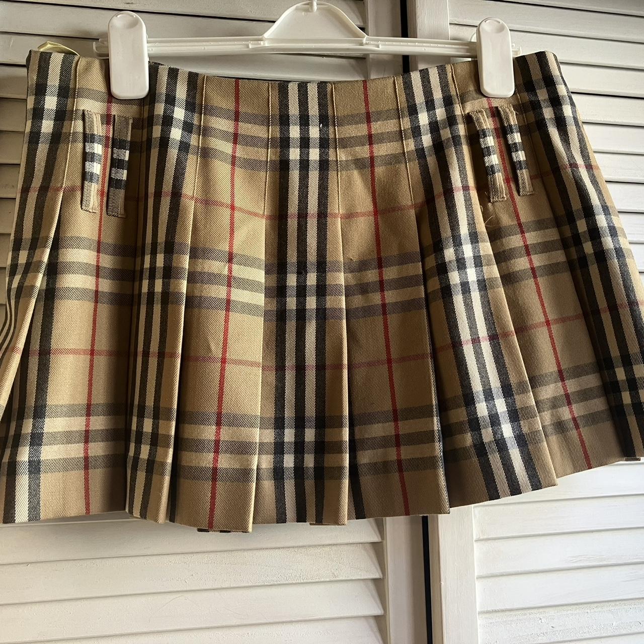 Women s Burberry Skirts New Used Depop