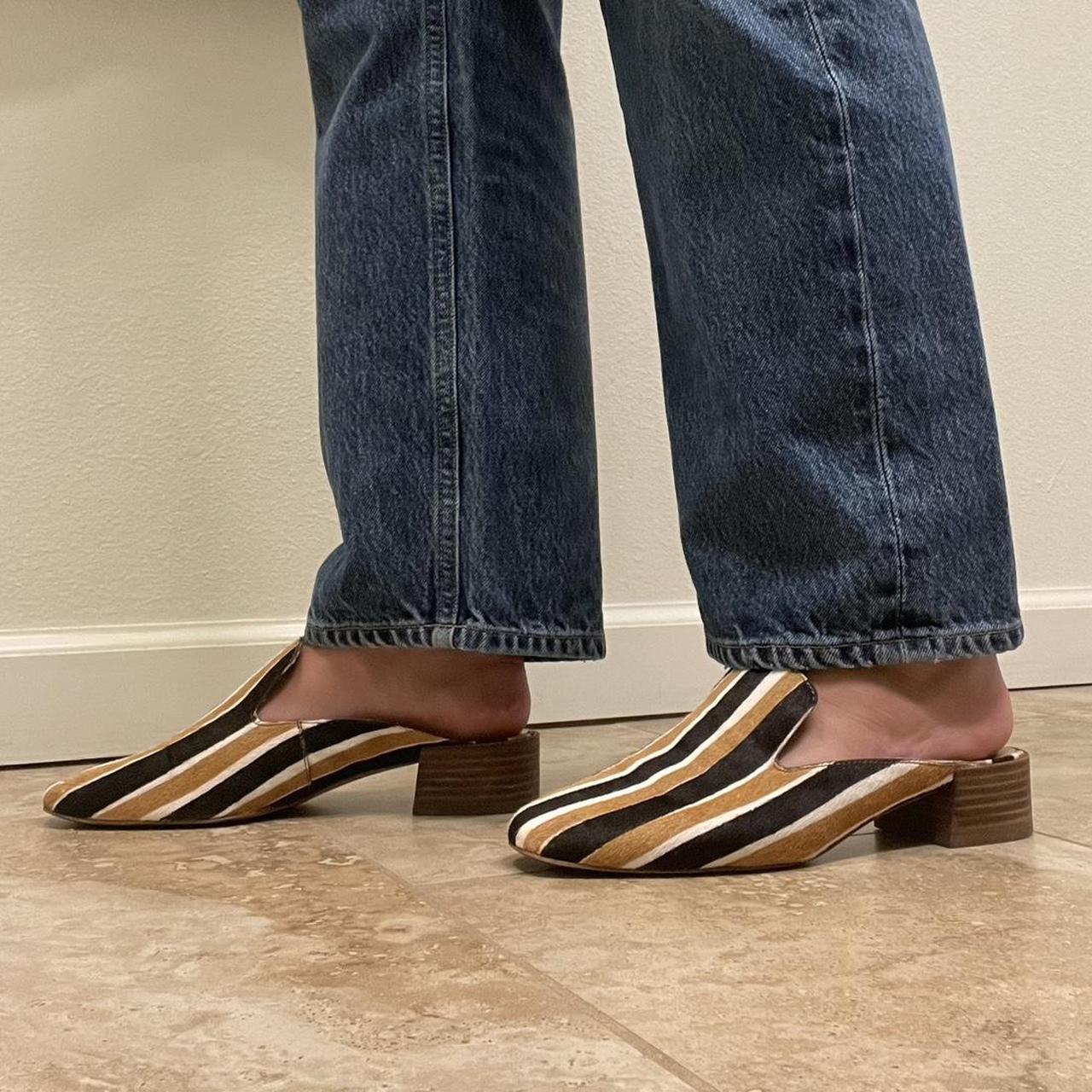 calf hair mules