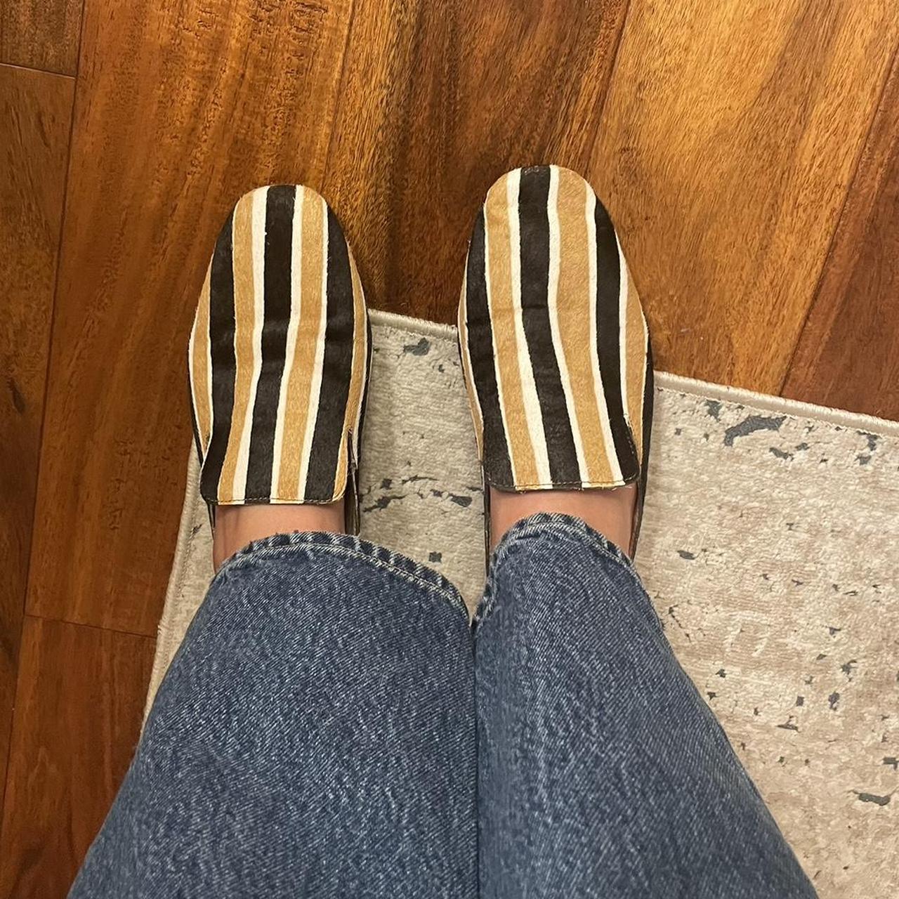 calf hair mules