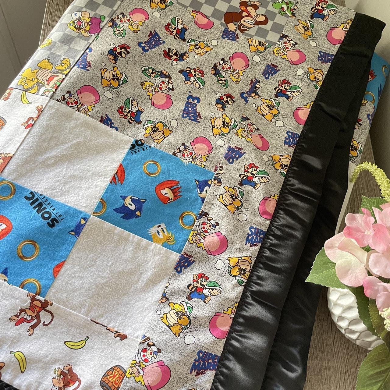 Super Mario/Donkey outlets Kong/Sonic Quilt