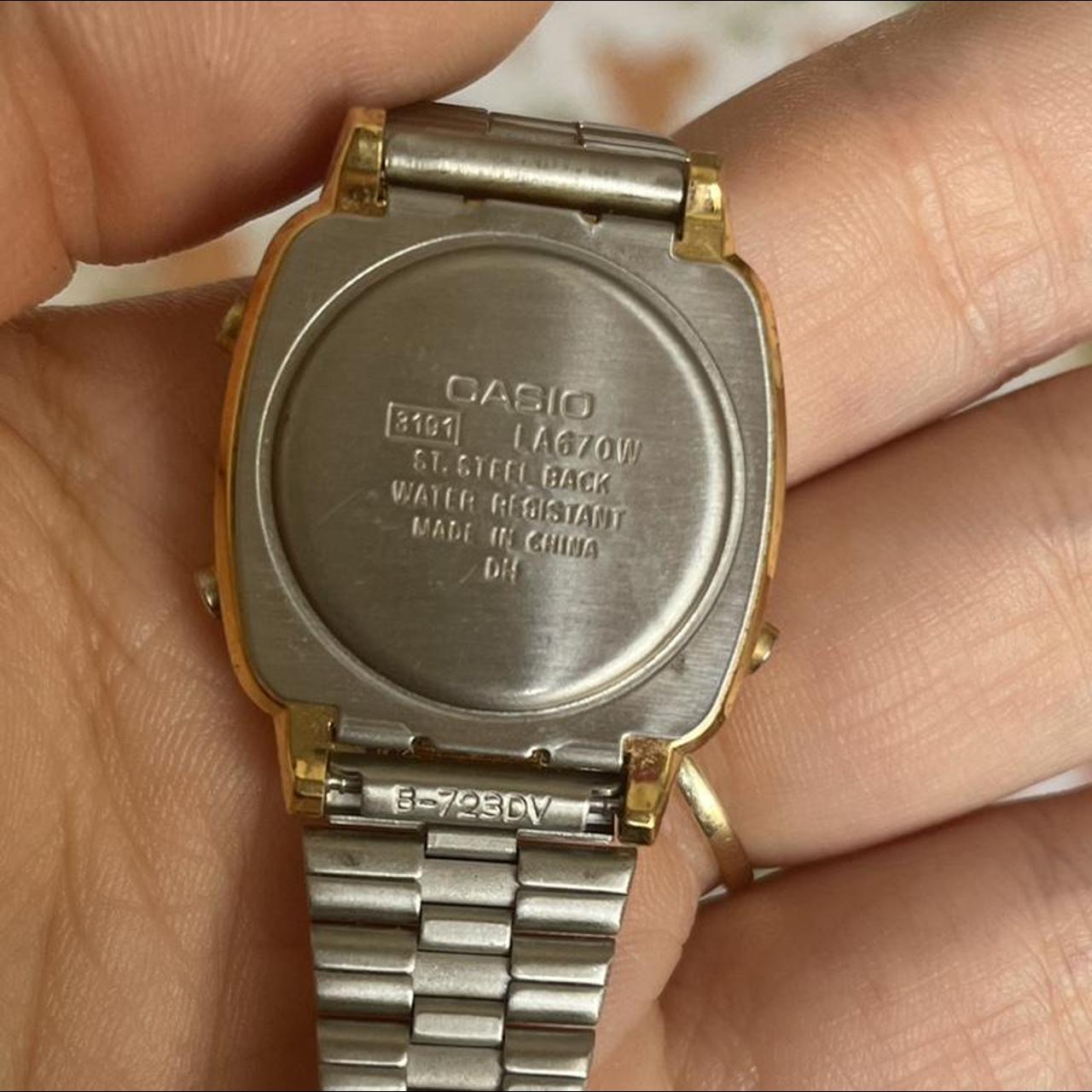 Casio Women's Gold Watch Depop