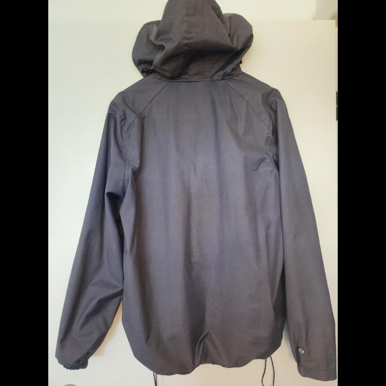 Stussy Lightweight Rain Jacket Size Large Zip |... - Depop