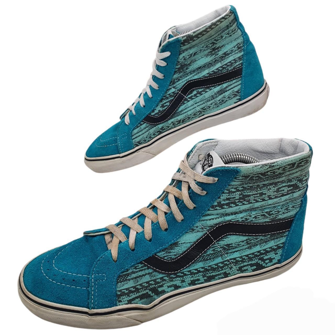 Blue aztec vans hotsell