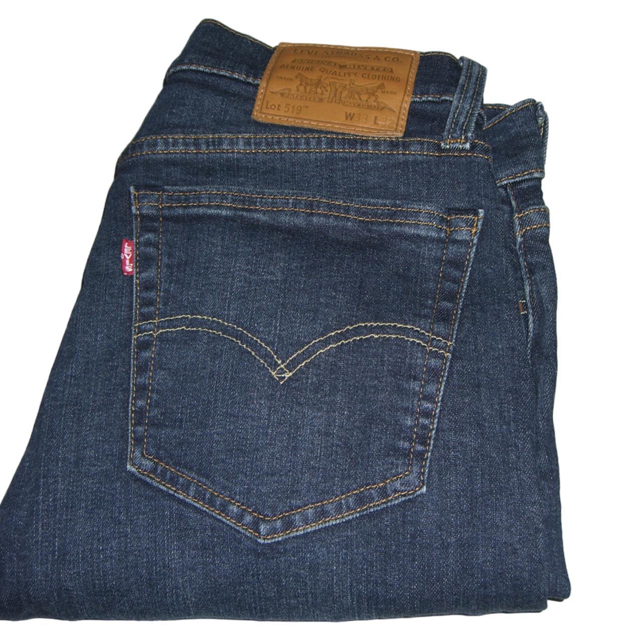 Levis 519 dark clearance blue