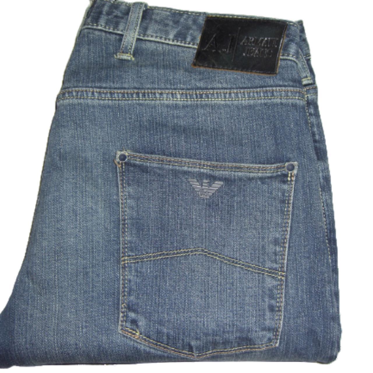 ARMANI Jeans J23 Slim Fit Stretch Denim W30 L34 Dark | Depop