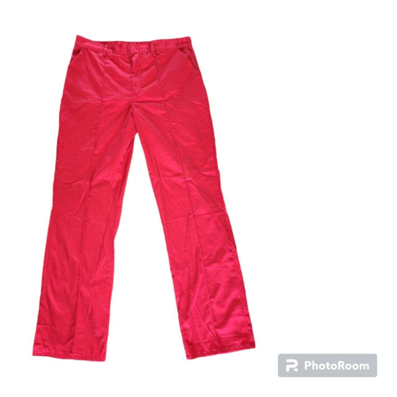 Dickies Men's Red Bottoms Depop