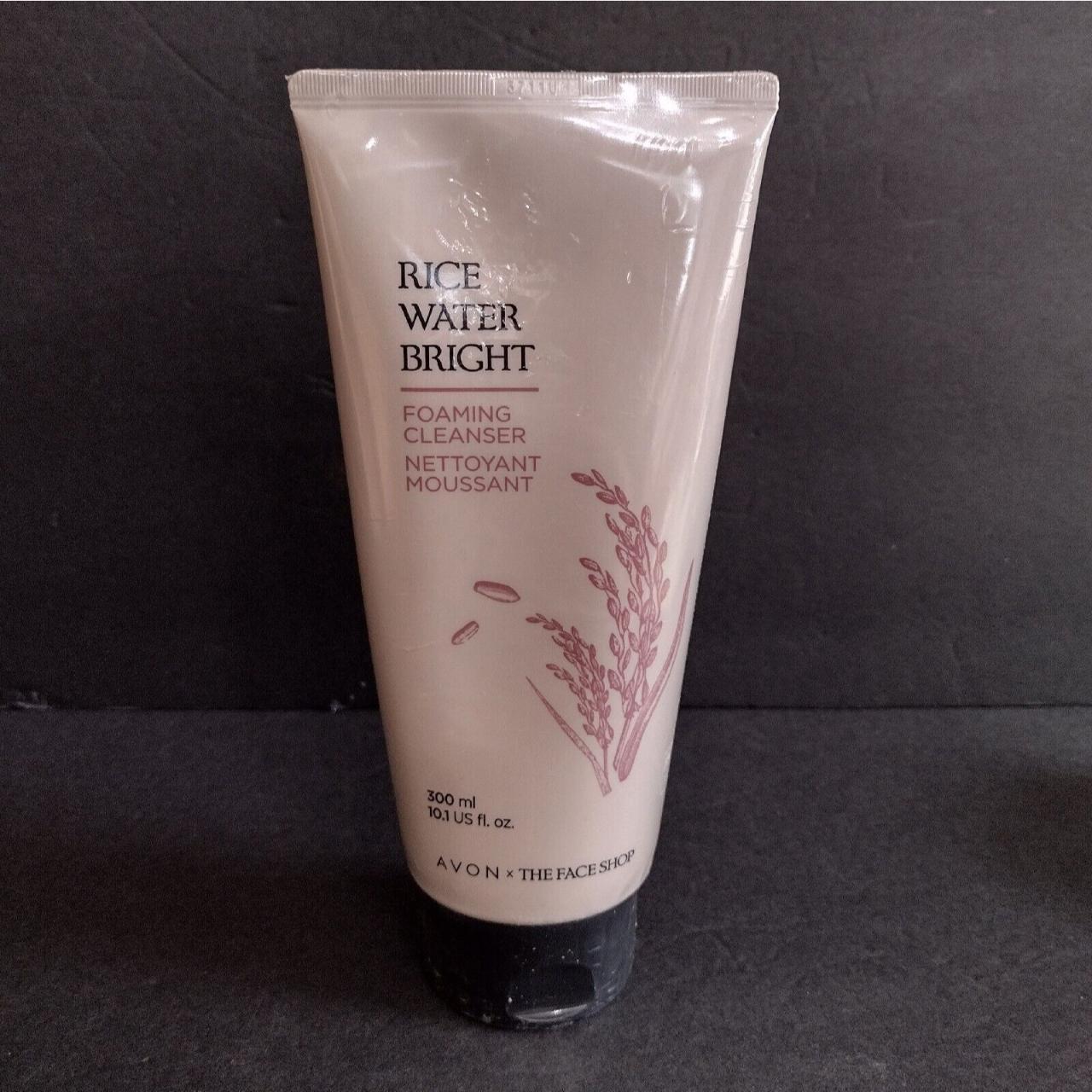 New Avon Rice Water Bright Foaming Cleanser 10.1fl... - Depop