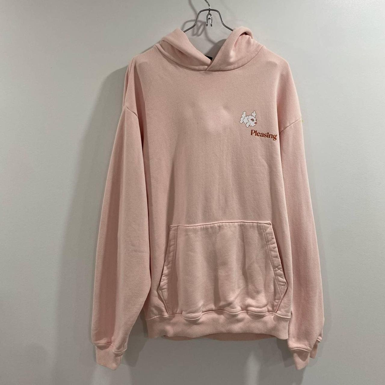 Pleasing Hoodie in Pink Logo Coachella Harry Styles... Depop