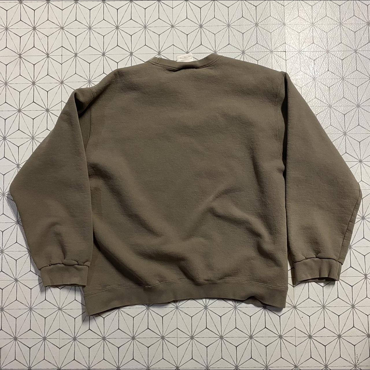 brown nike crewnecks
