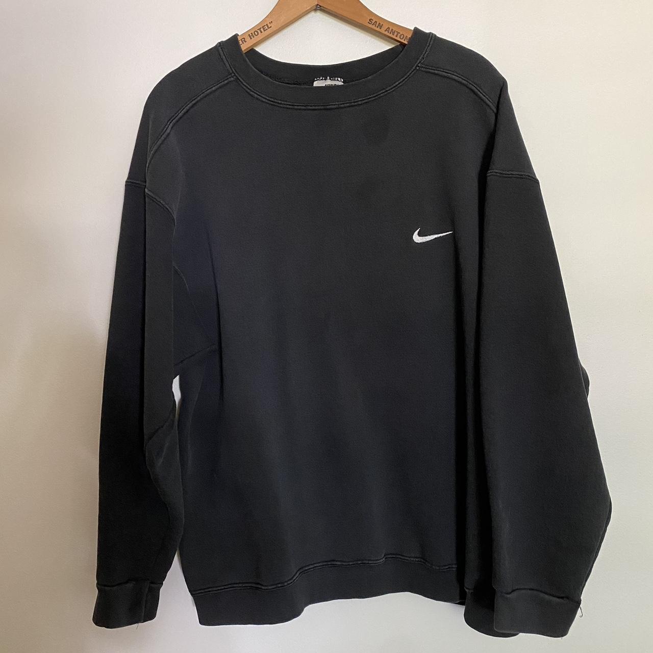 nike sweatshirt hoodless