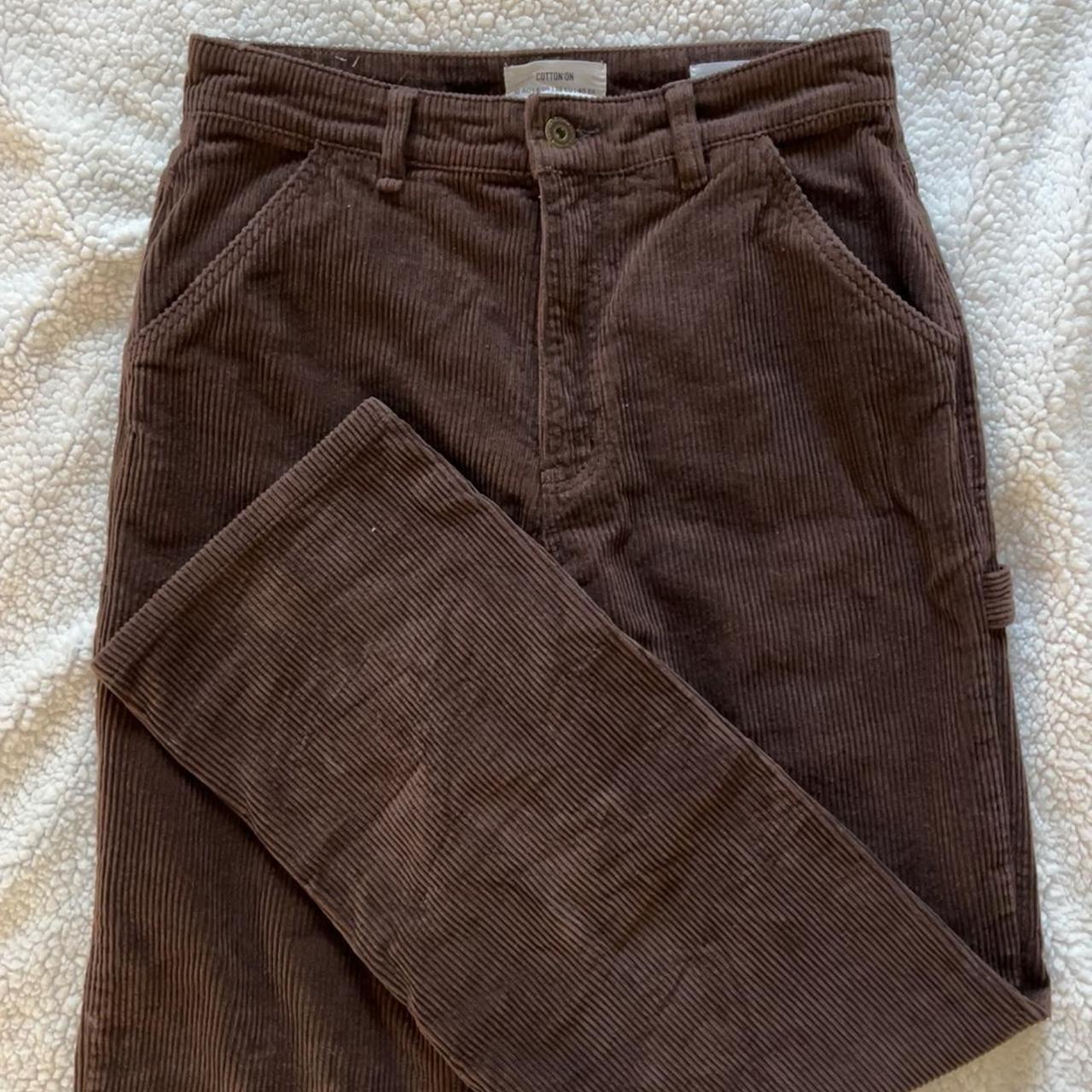 time and tru pants, worn once #pants #corduroy - Depop