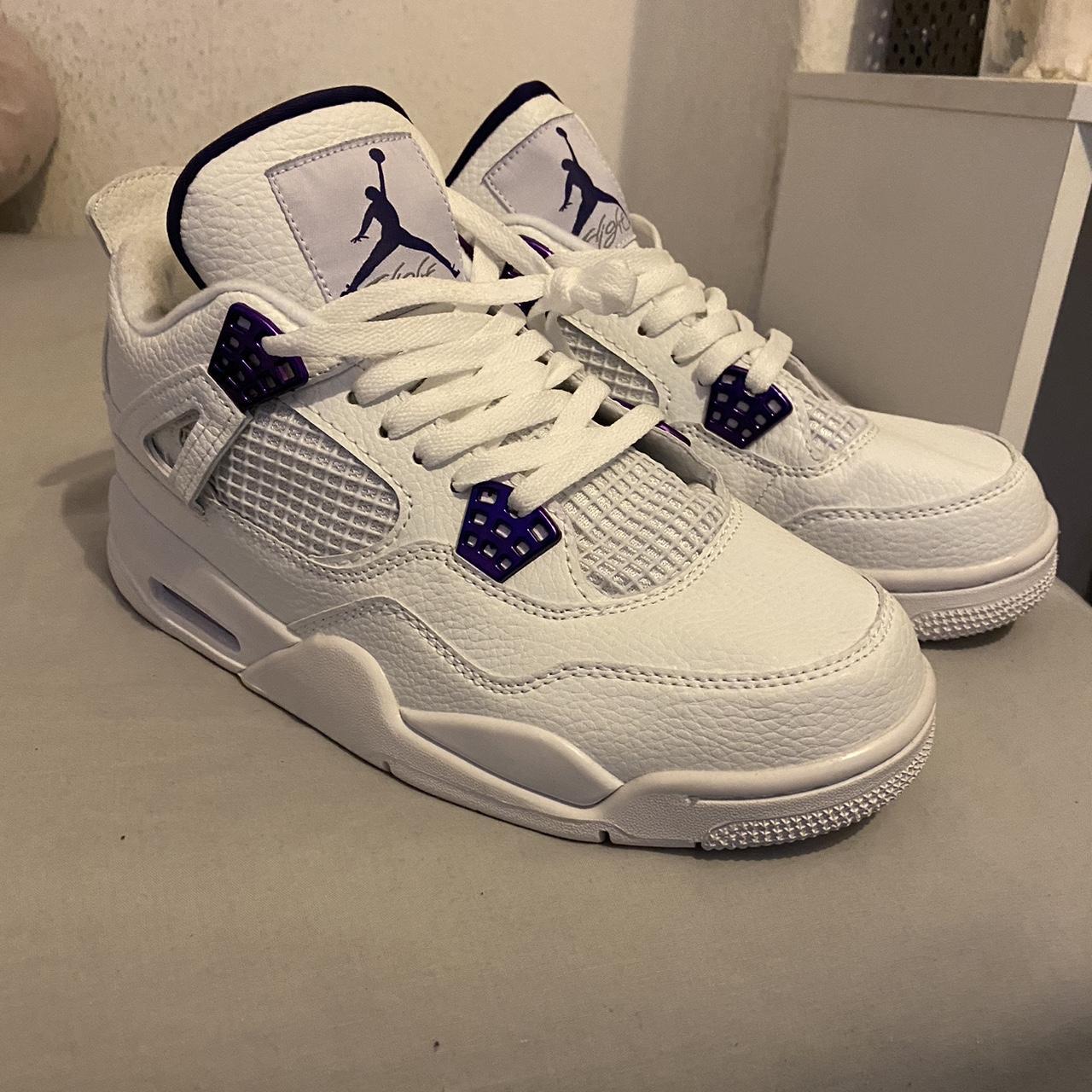 aj4 purple metallic