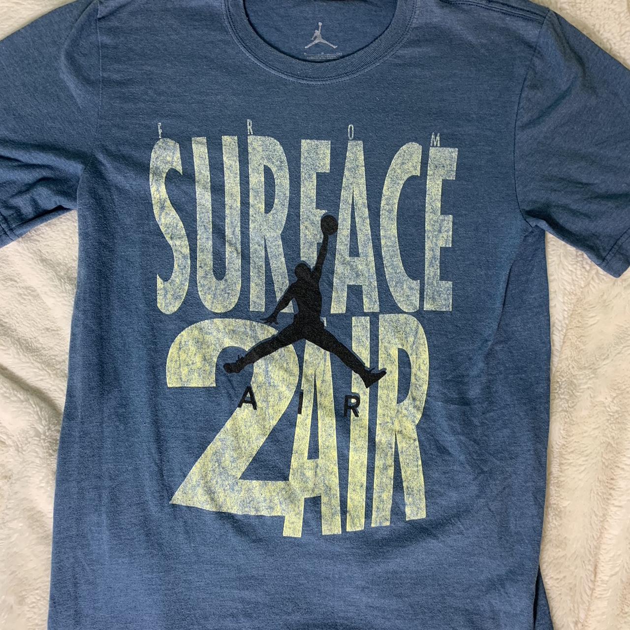 Blue and 2024 yellow jordan shirt