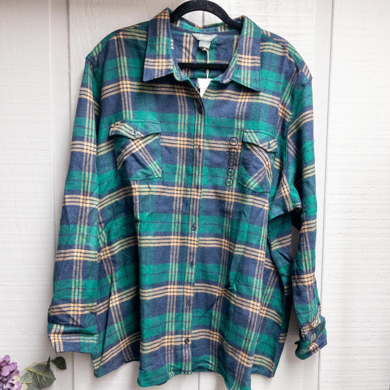 Bass Pro Shops Natural Reflections Flannel Women's Depop