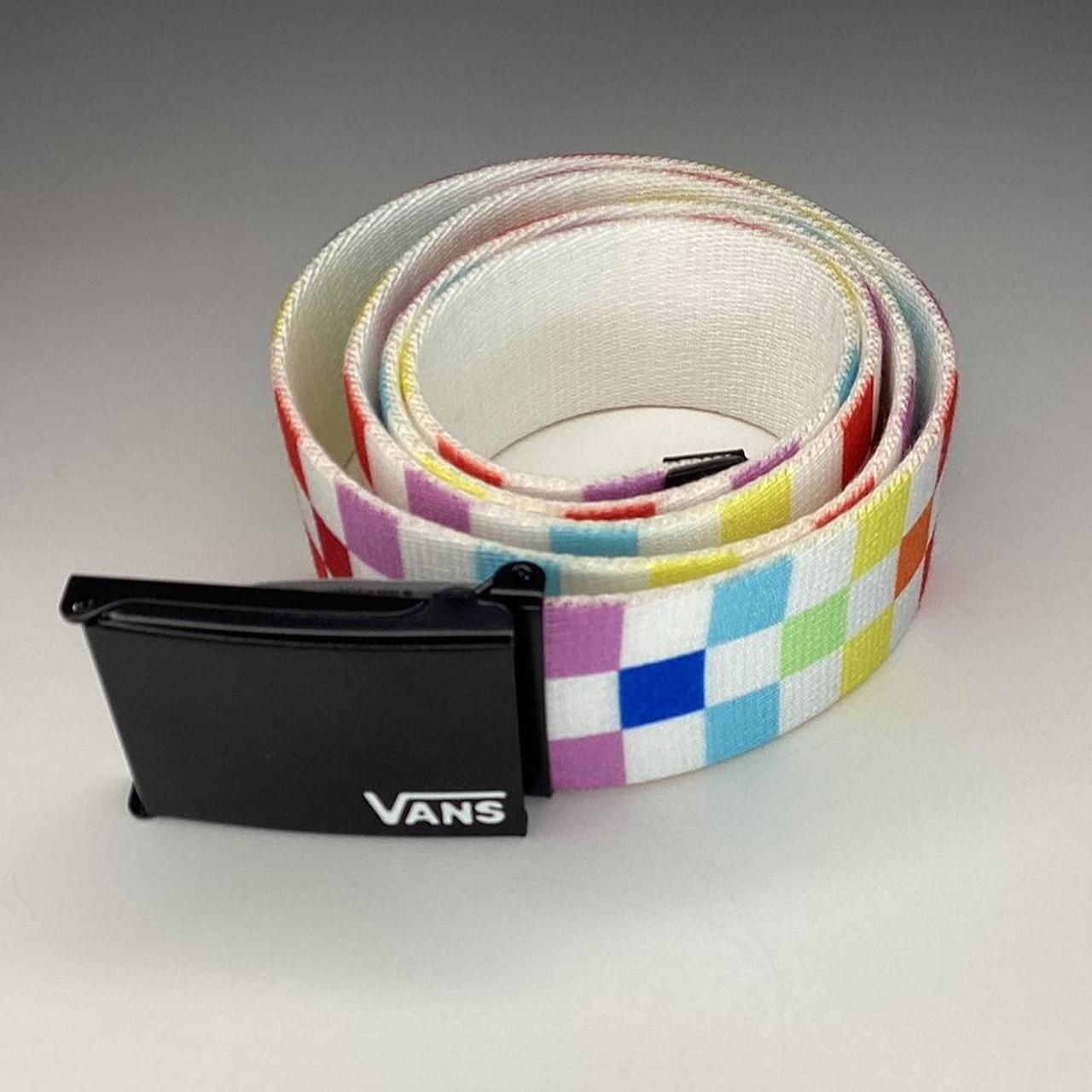 Checkerboard store vans belt