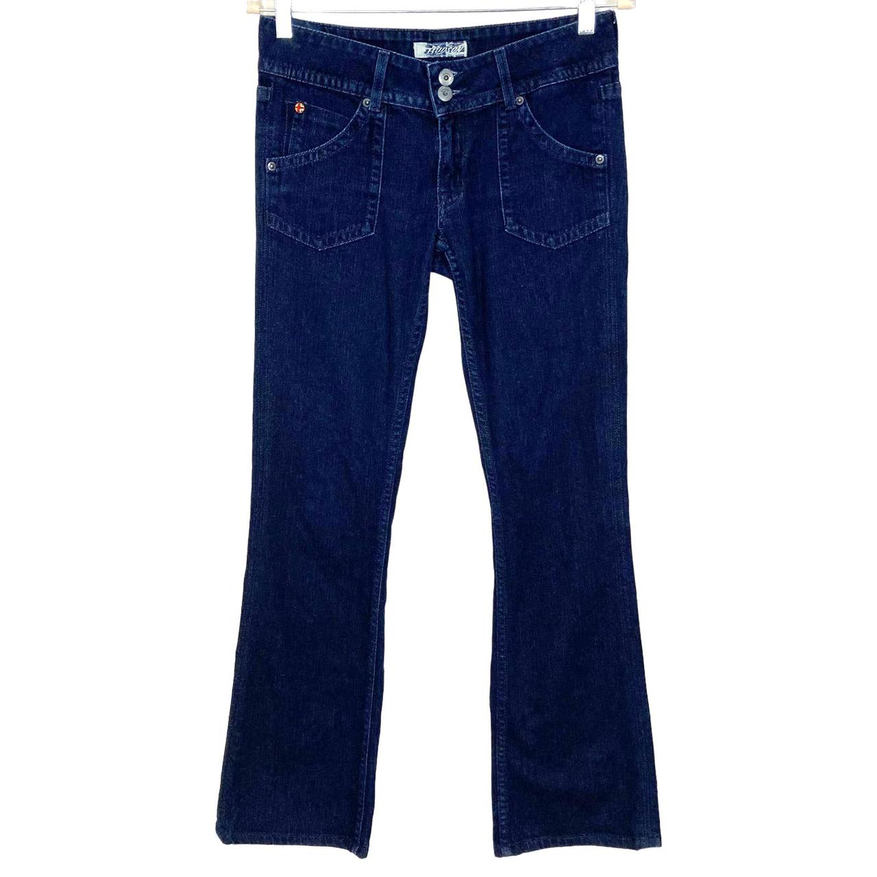 Hudson Womens Signature Bootcut Flap Pocket Jean