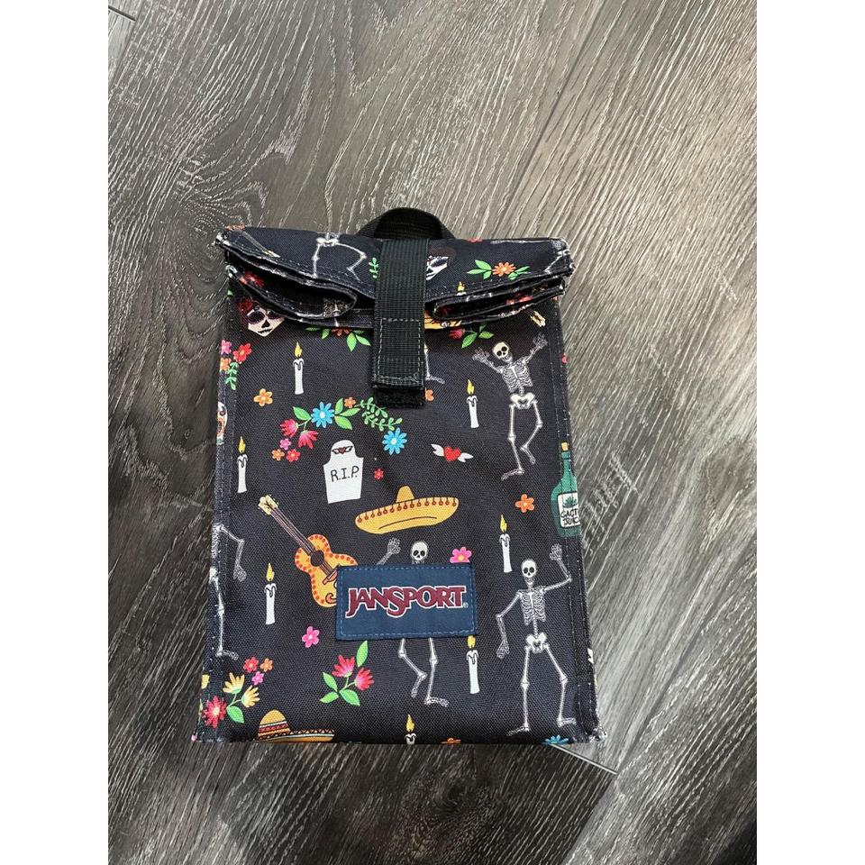 Jansport RARE Black Day of the Dead Dia De Los. Depop