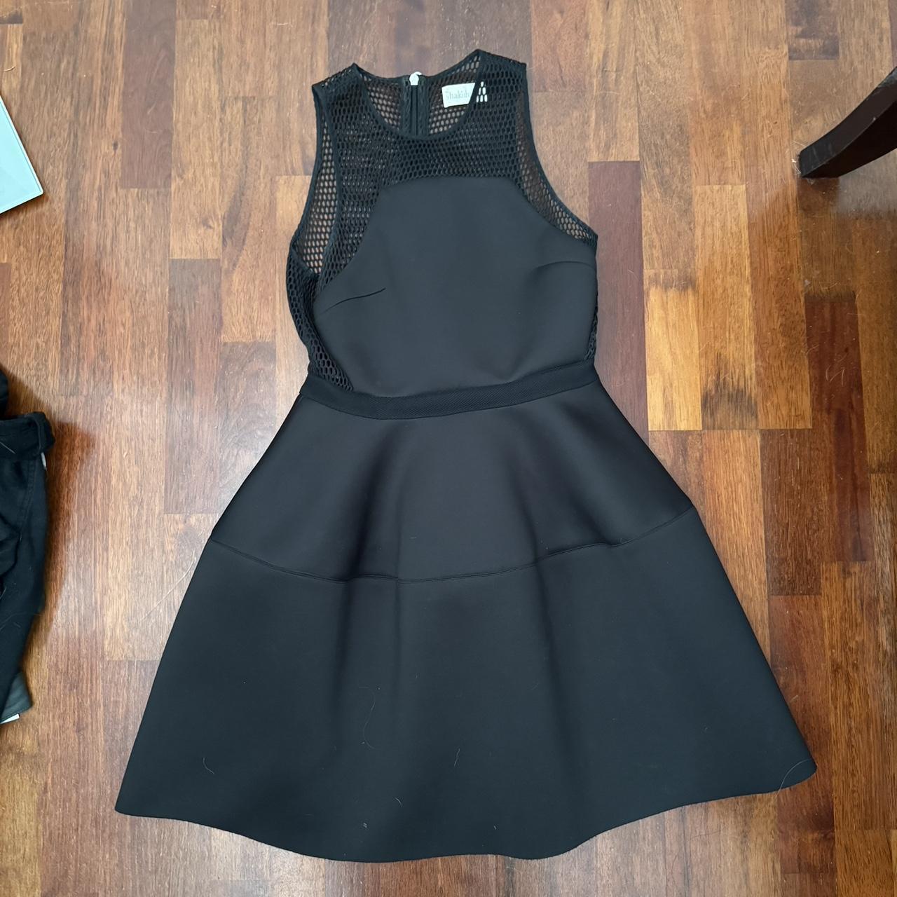 Shakuhachi Black Scuba Formal Dress Size 12 Depop