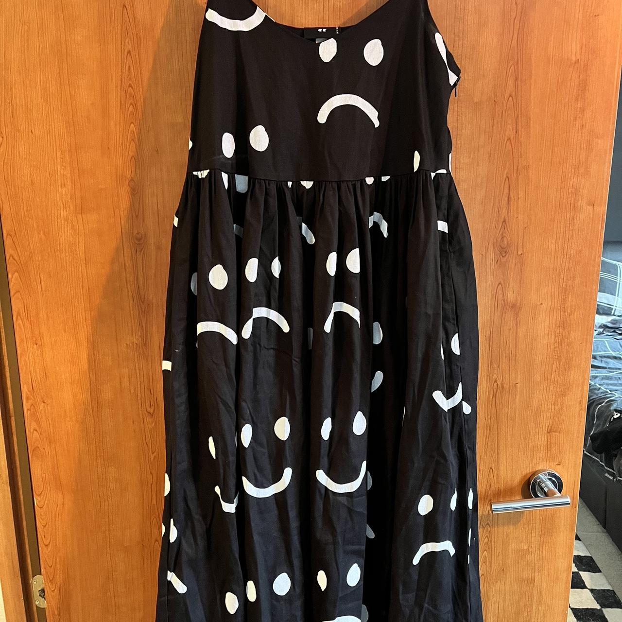 Lazy Oaf happy sad dress never worn - Depop