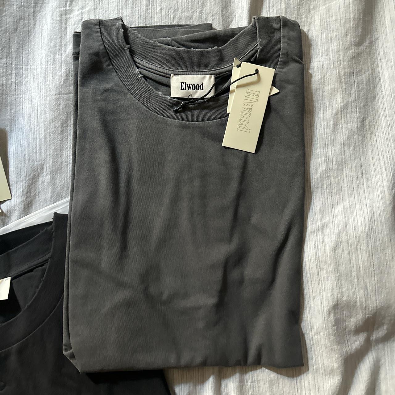 Elwood CORE tee (Vintage Grey) #elwood #coretee... - Depop