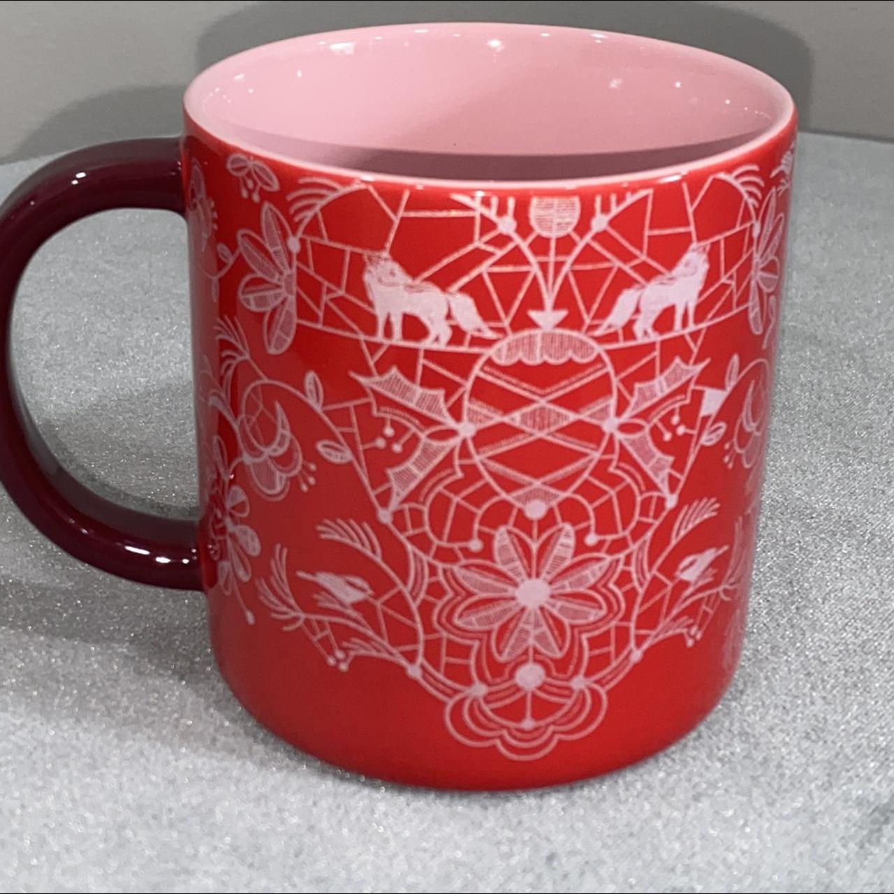 Starbucks 2022 Holiday Fox Ceramic Mug with Handle