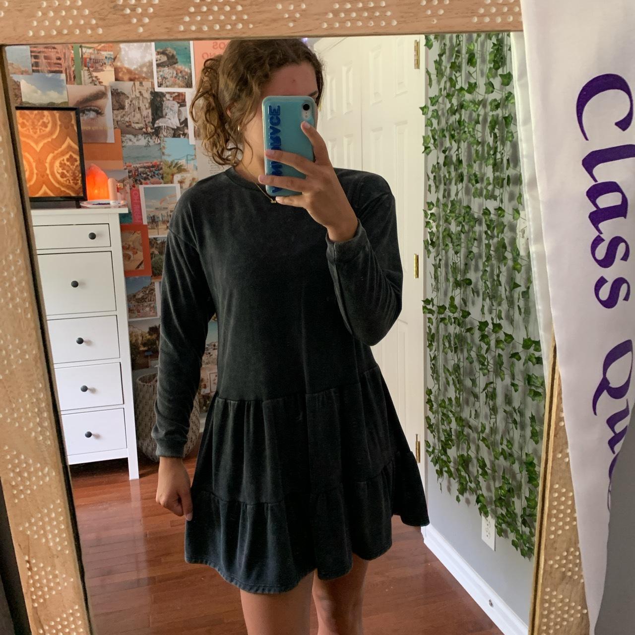 very cute long sleeve target dress preppy target Depop