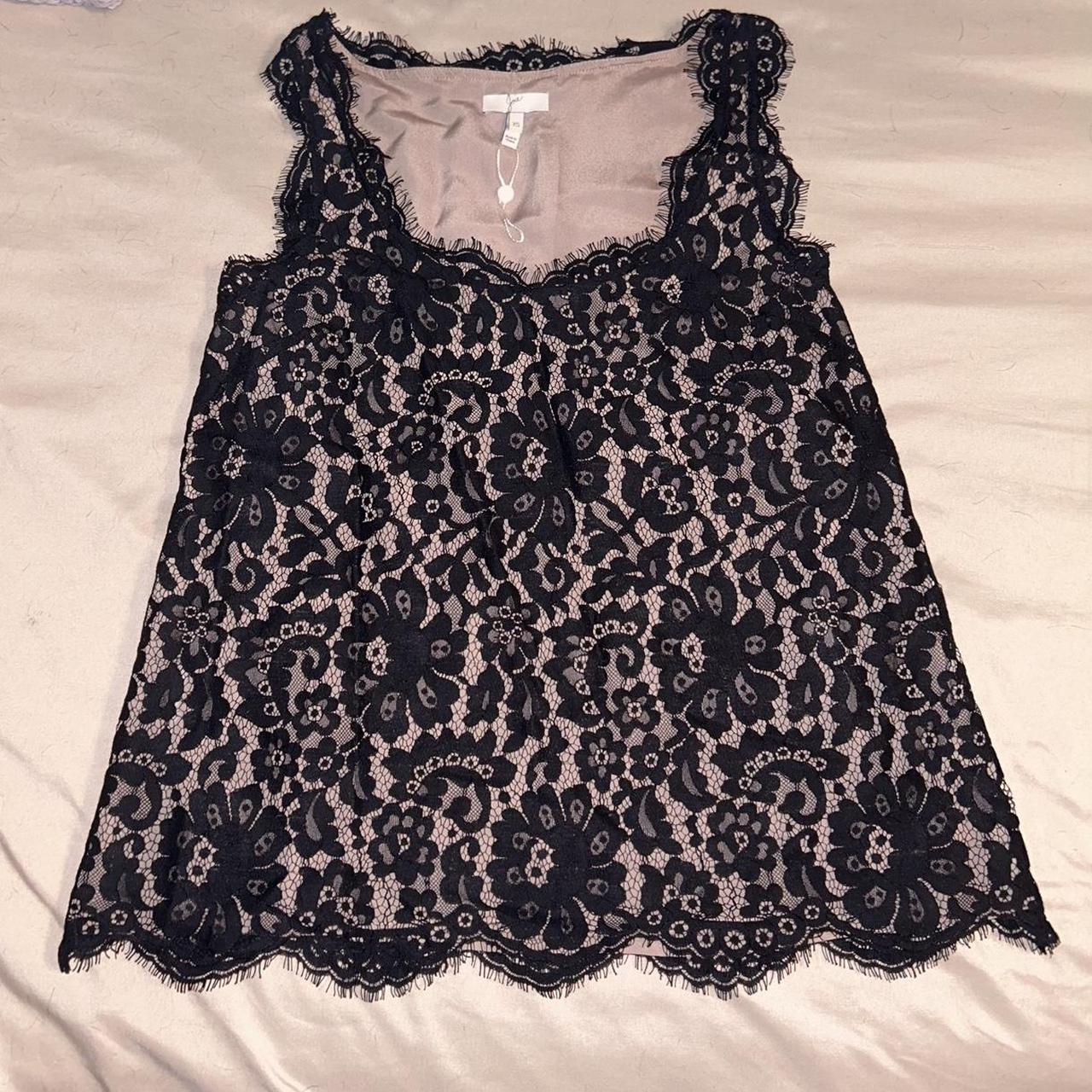 Joie black lace top deals