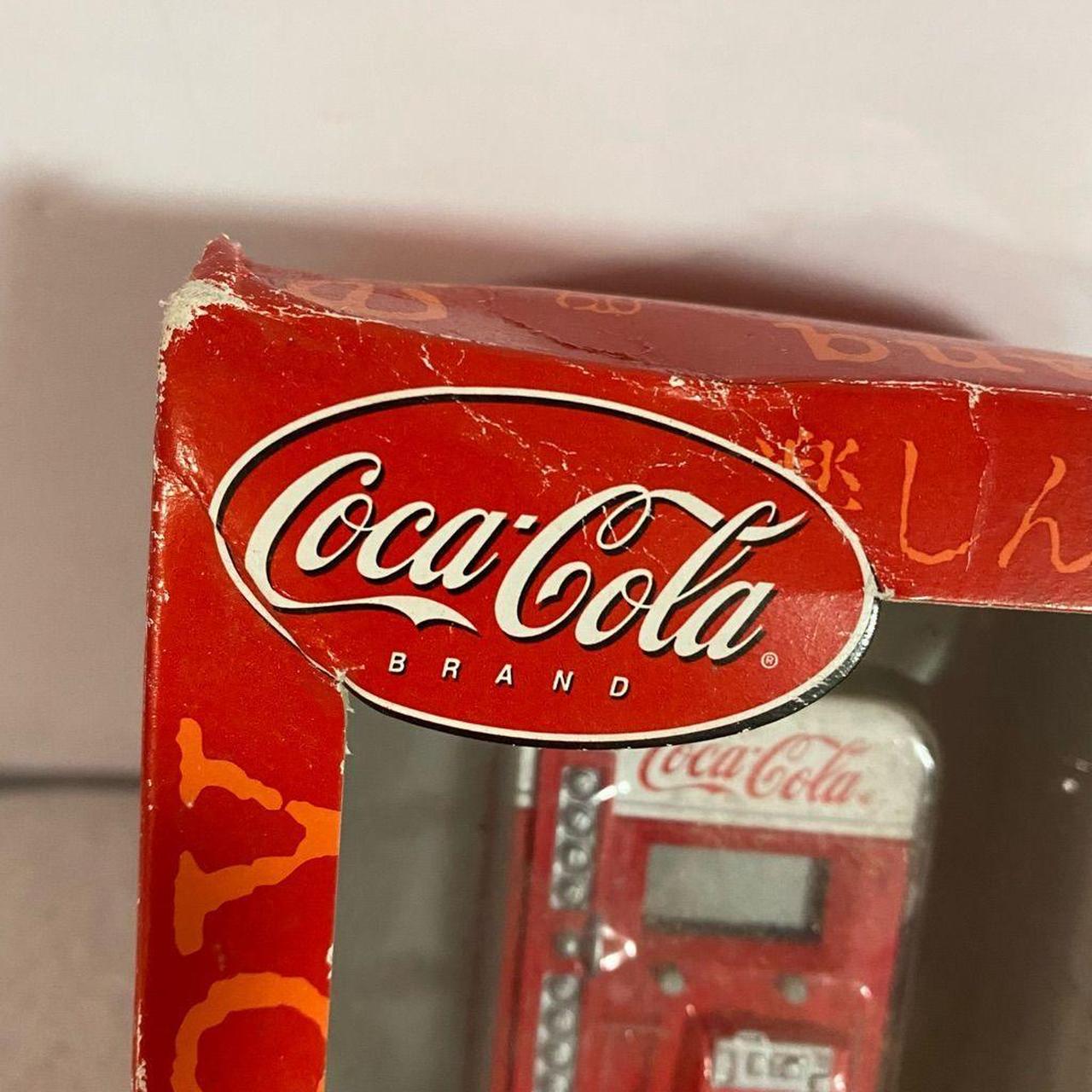 Vintage 2000 Coca Cola Mini Clock in Damaged But... - Depop