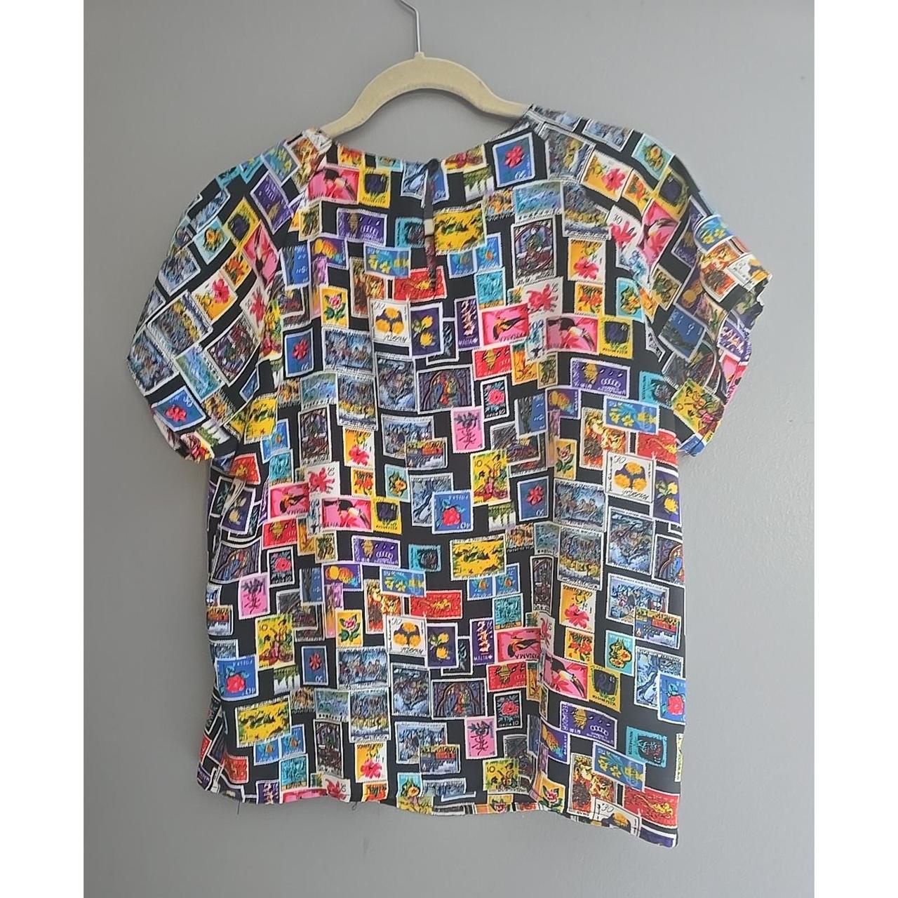 Women's Blouse - Multi - M – Design Elements Mult… - image 2