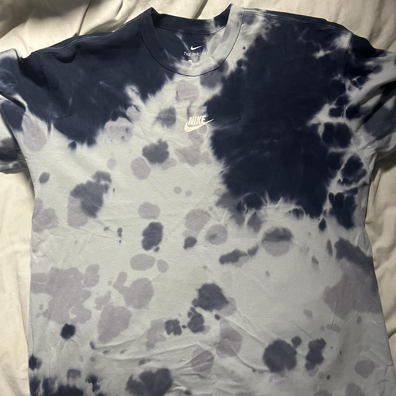 tie dye nike golf shirt