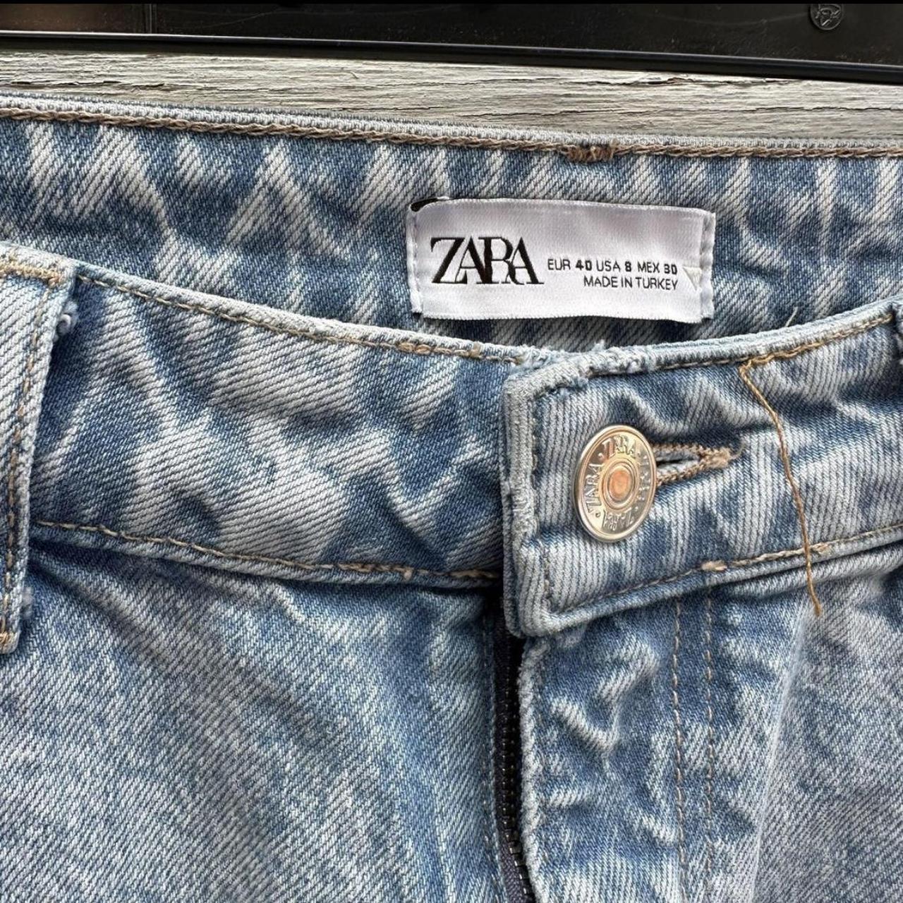 Light wash Zara jeans In great condition No stains... Depop