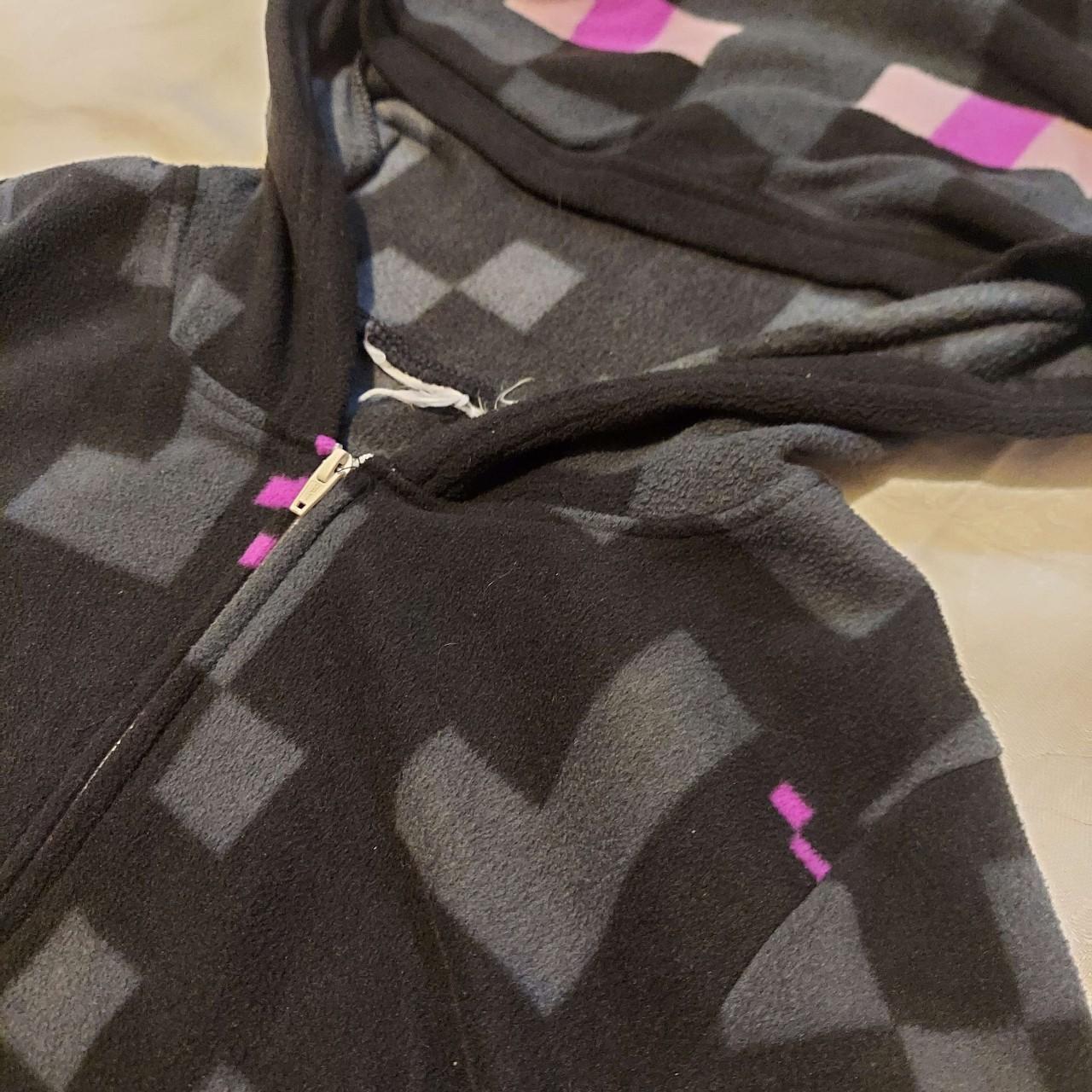 Minecraft enderman onesie pajamas soft and comfy