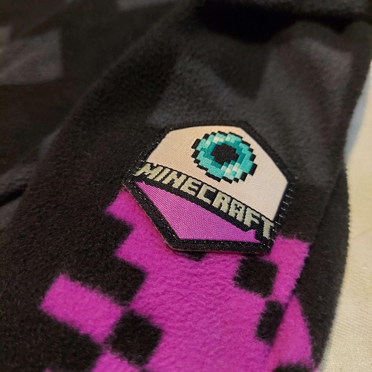 Minecraft enderman onesie pajamas soft and comfy