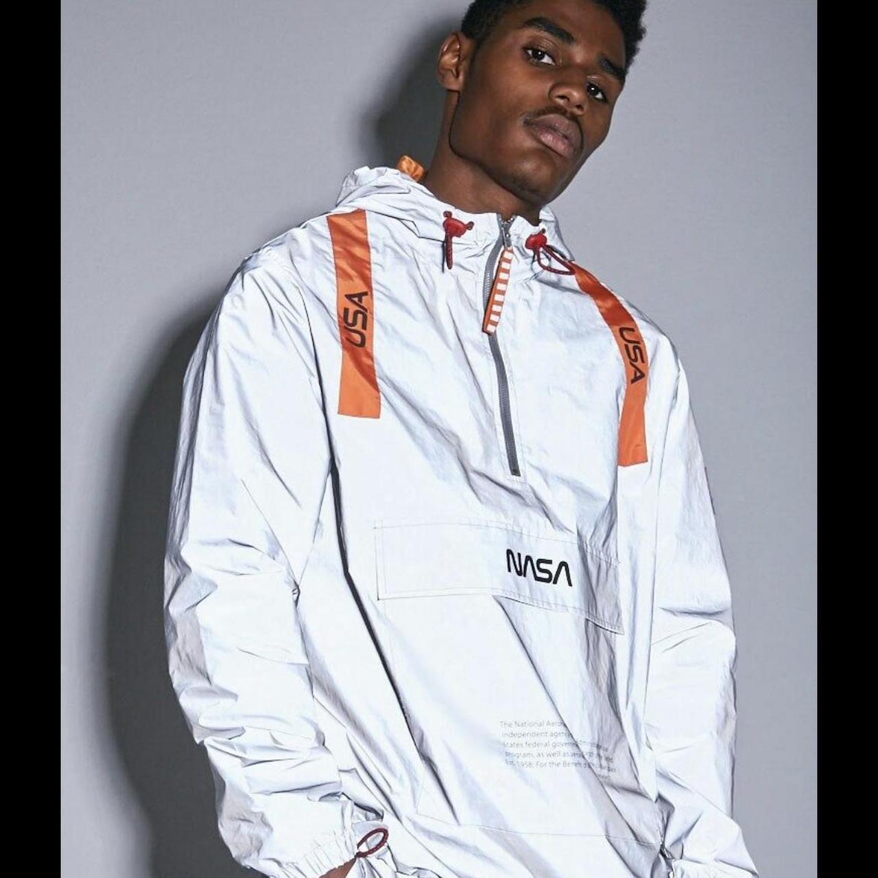 Forever 21 nasa windbreaker hotsell