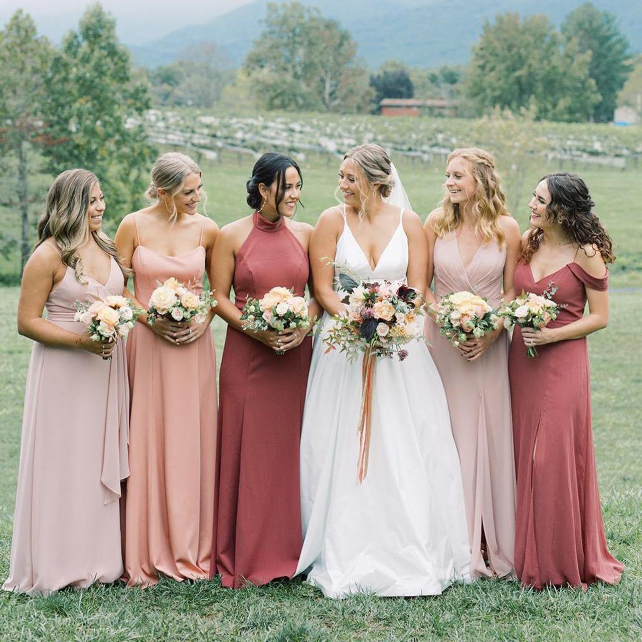 Jenny Yoo Bryce Bridesmaid Dress in Whipped