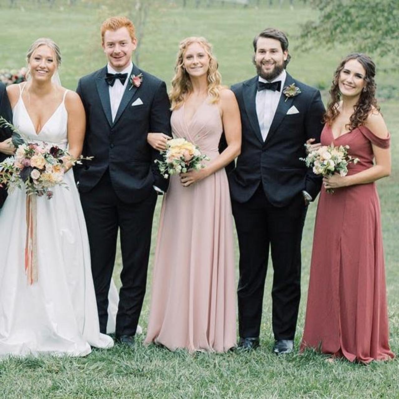 Jenny Yoo Bryce Bridesmaid Dress in Whipped