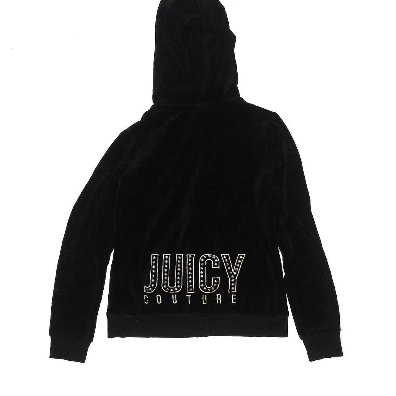 Juicy Couture Zip Up ☆ ☆ Gold embroidered “Juicy... - Depop