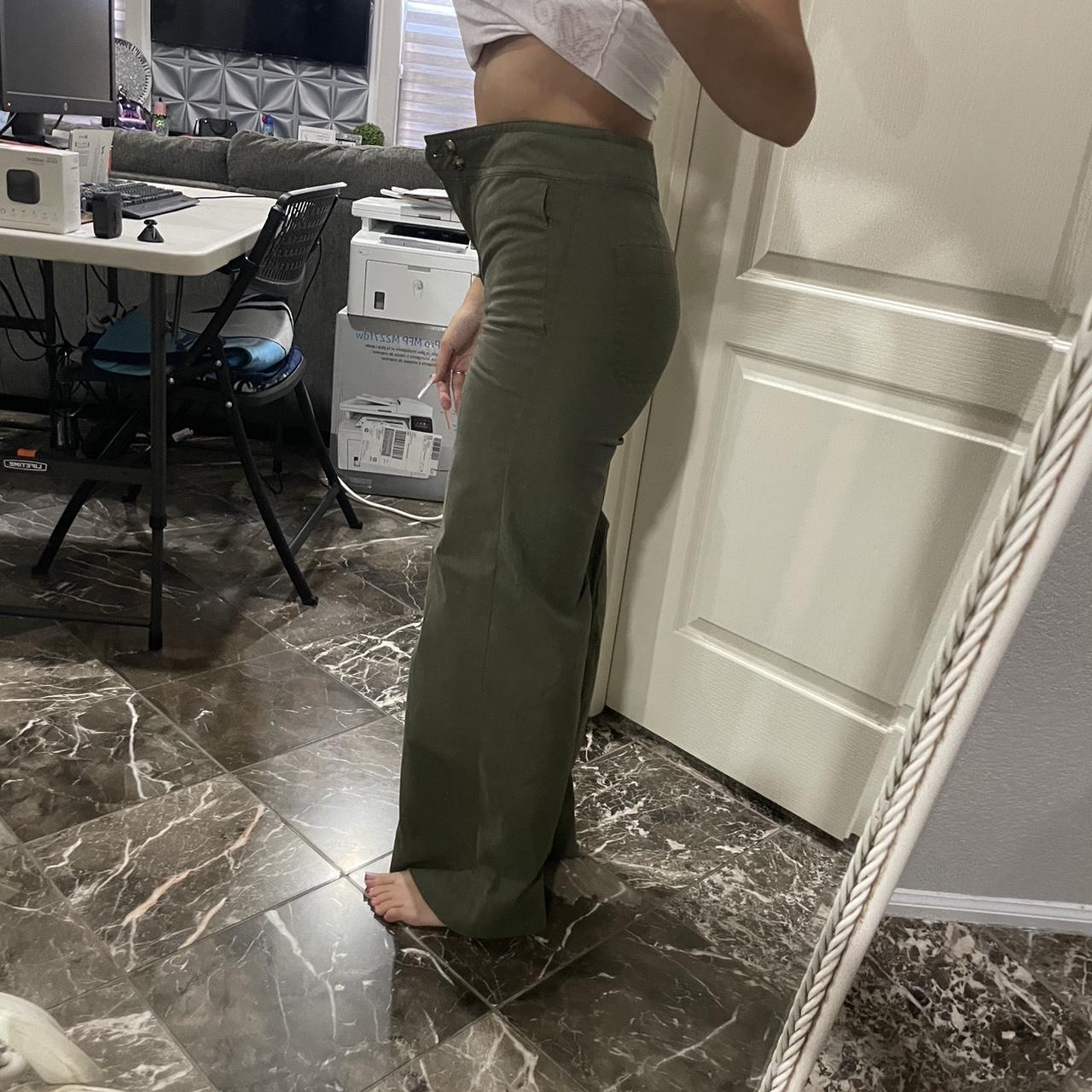 J.Crew Olive Green Elasticated Pants, Women's Fashion, Bottoms, Other  Bottoms on Carousell