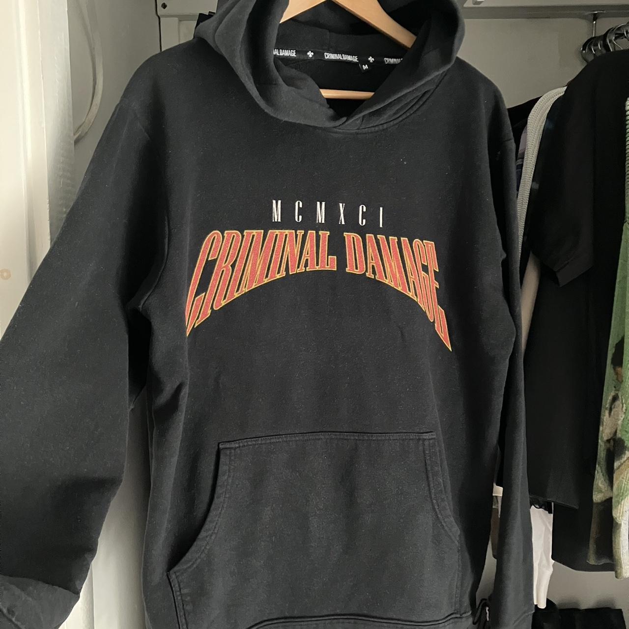 Criminal Damage Scorpion Sweatshirt Size S Oversize. Depop