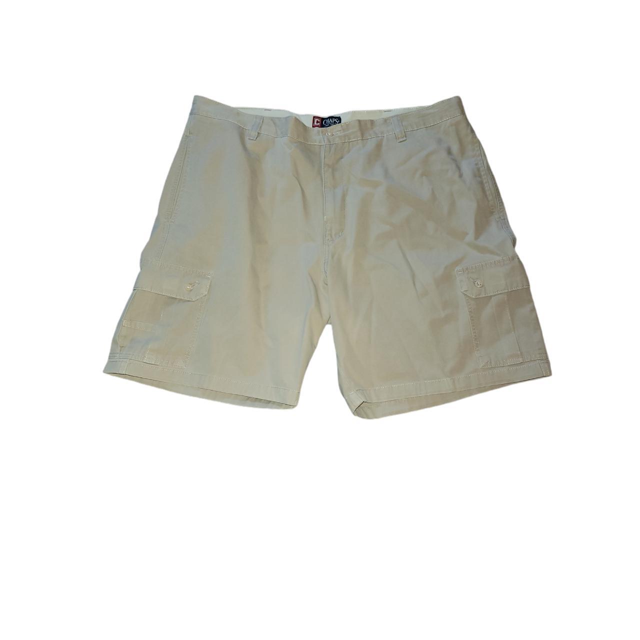 Chaps Men's Khaki Shorts Depop