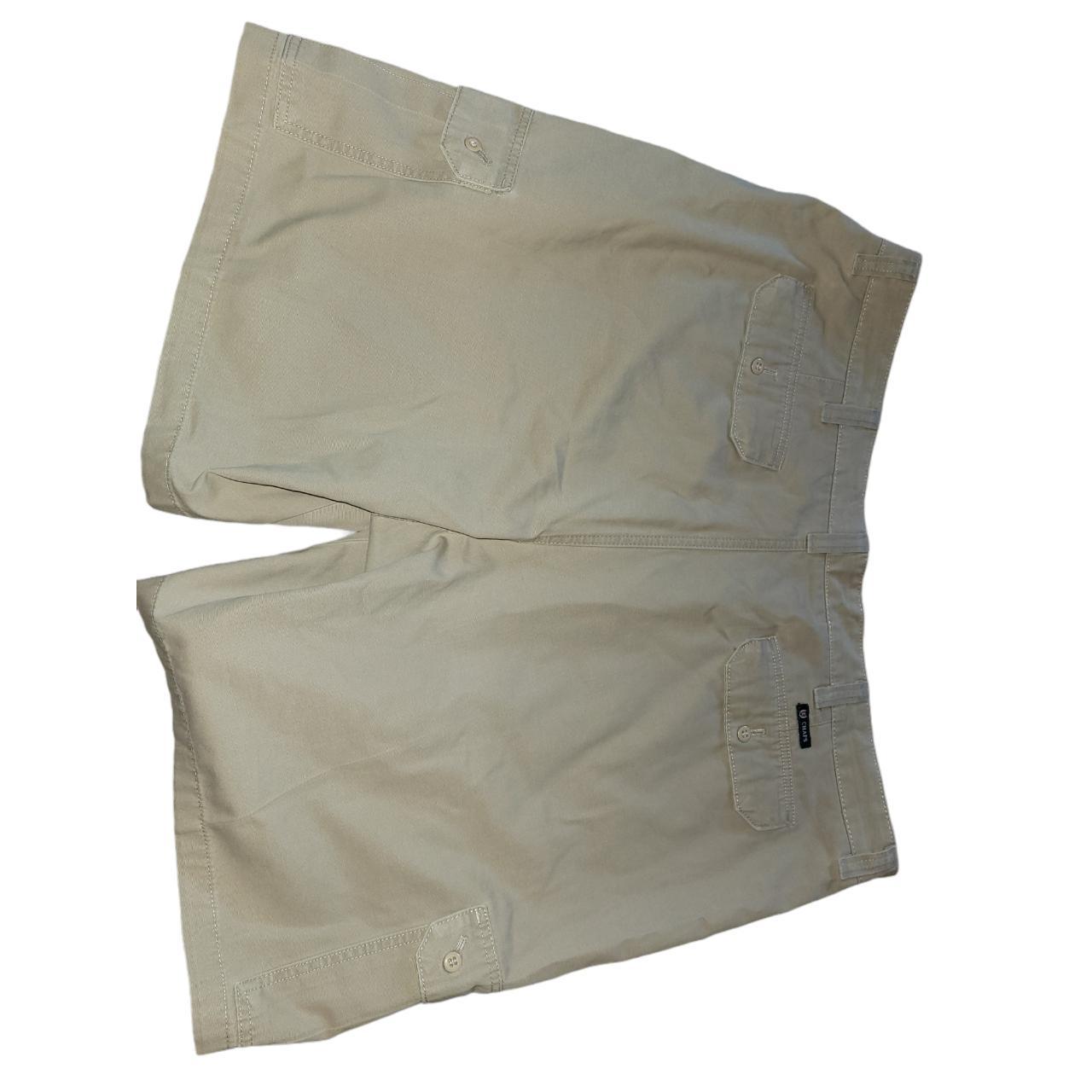 Chaps Men's Khaki Shorts Depop