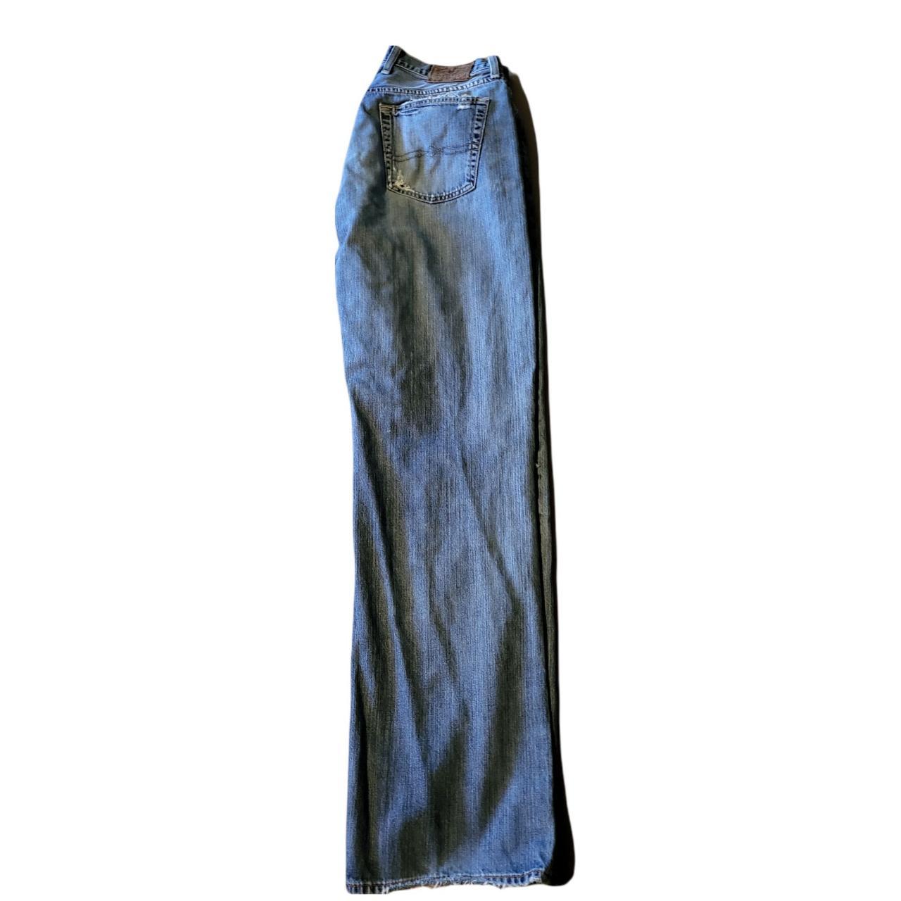 Lucky Brand 181 Relaxed Straight Jeans Color: Blue - Depop
