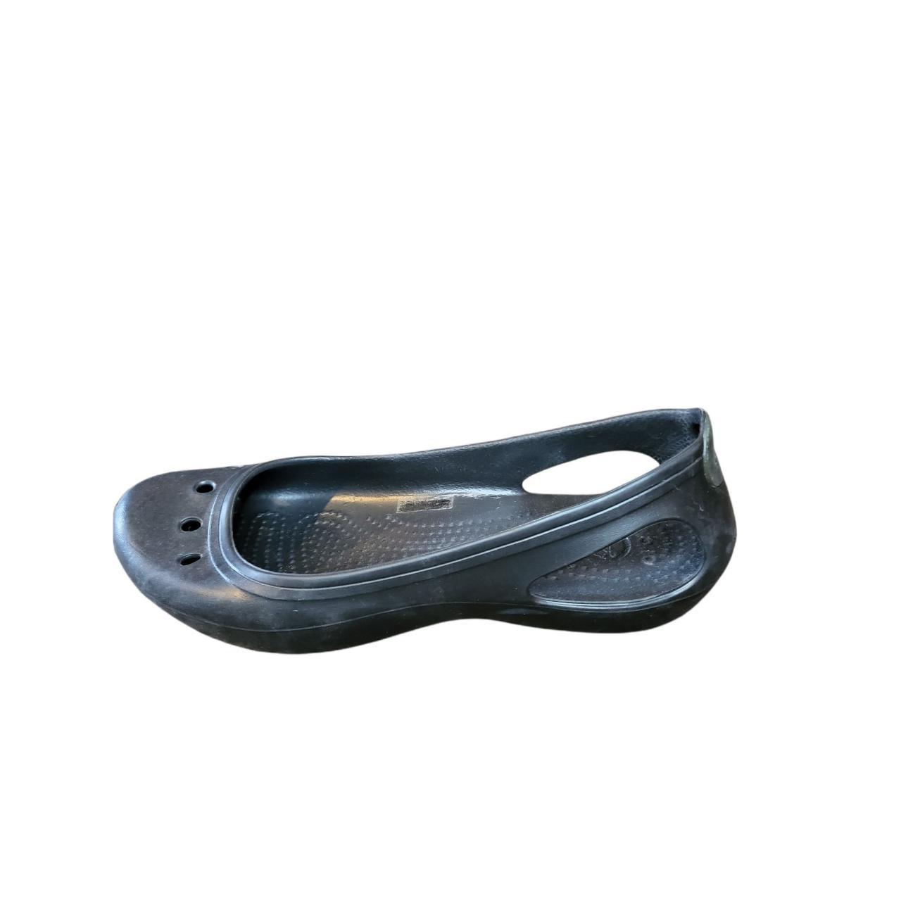 Crocs Kadee Flat Sz W Black Rubber Depop, 48% OFF