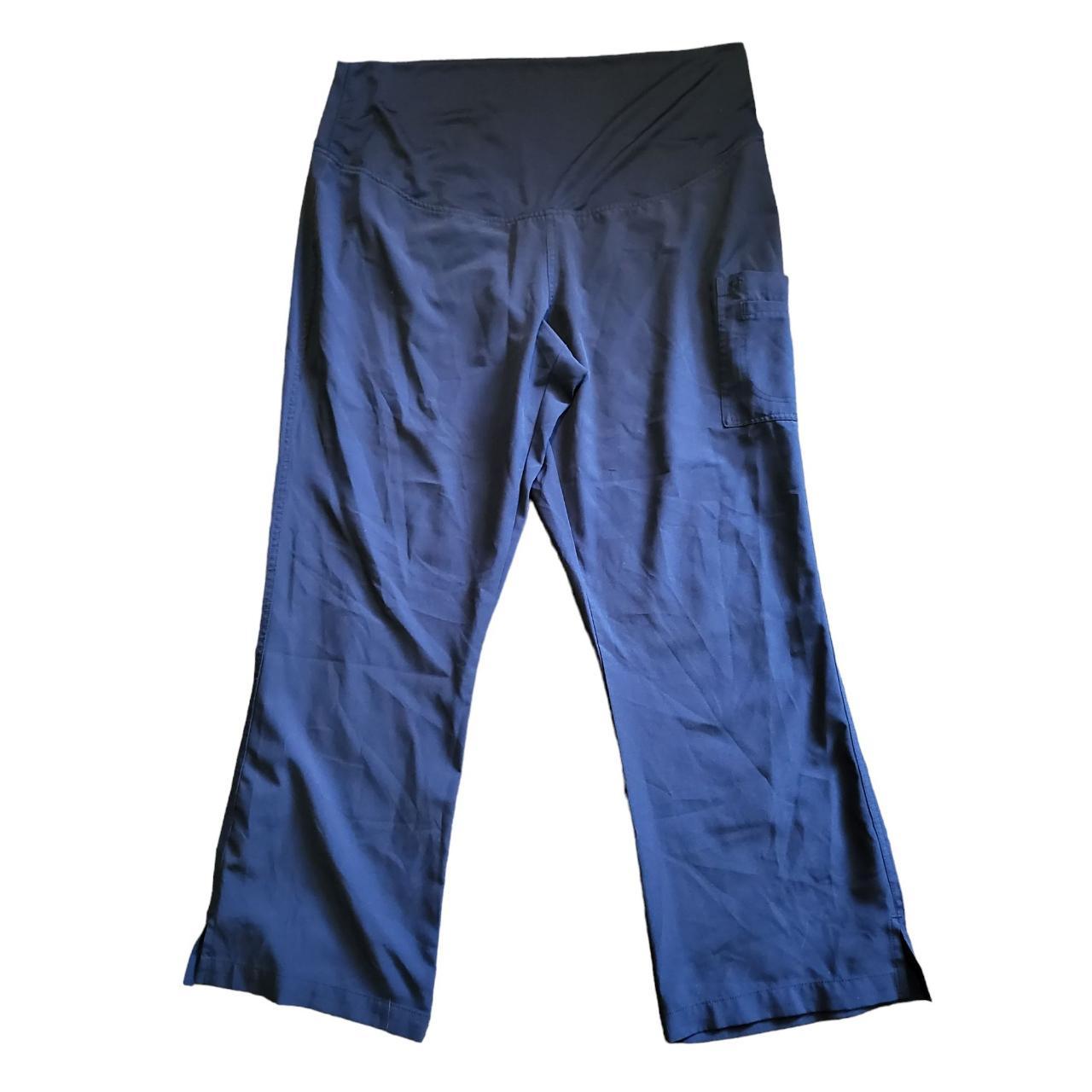 Med Couture + One Blue Navy Sz XL Pants Women 8727... - Depop