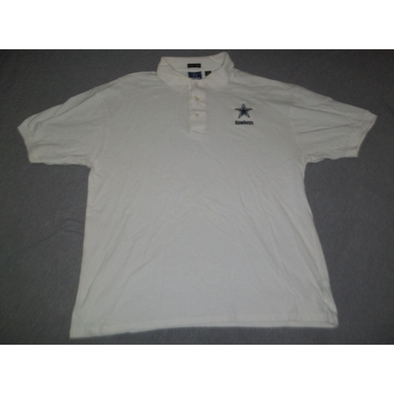 NFL Dallas Cowboys Polo Shirt Men Sz XL Short Sleeve - Depop