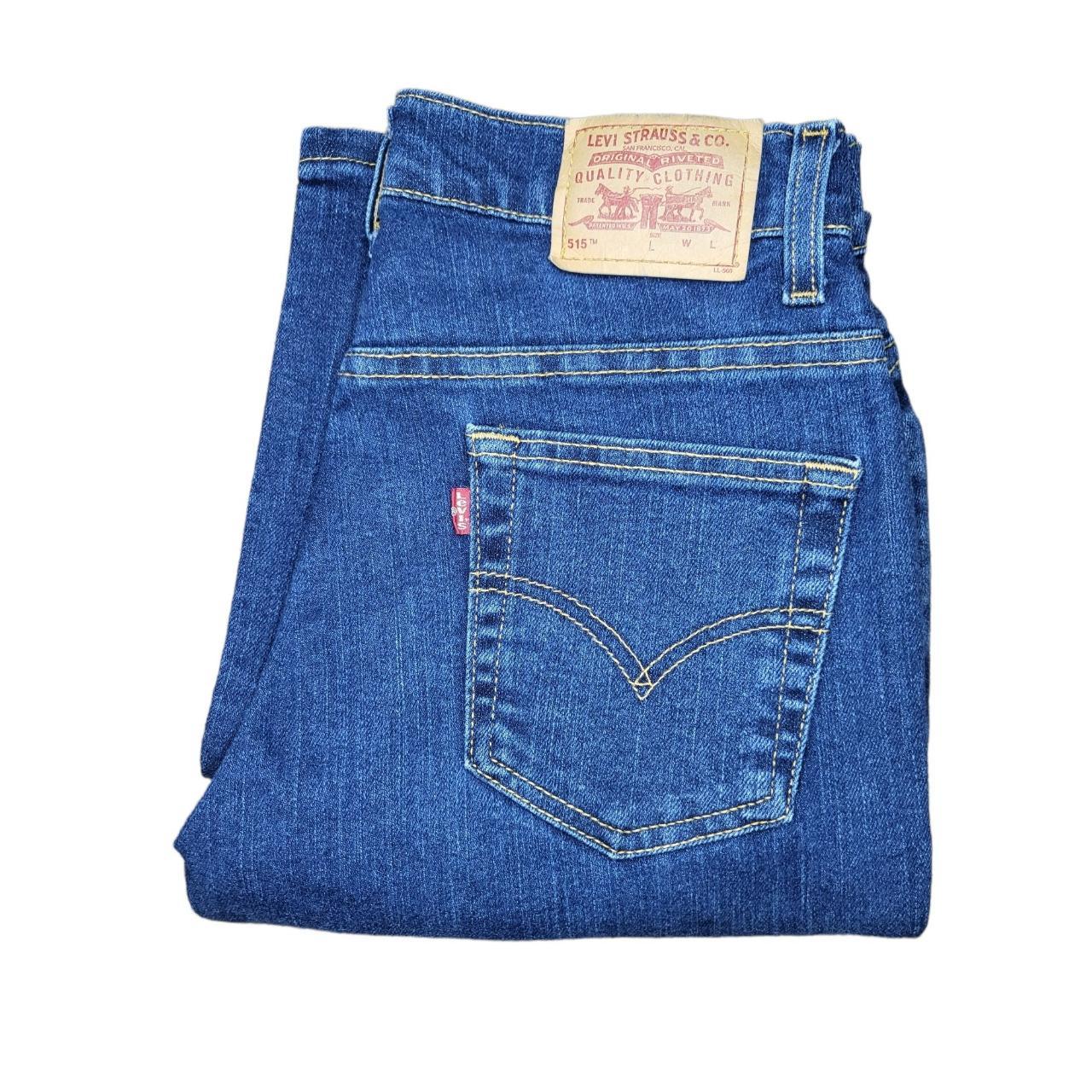 Levi's 515 Bootcut Lower Rise Sz 6 Mis Jeans... - Depop