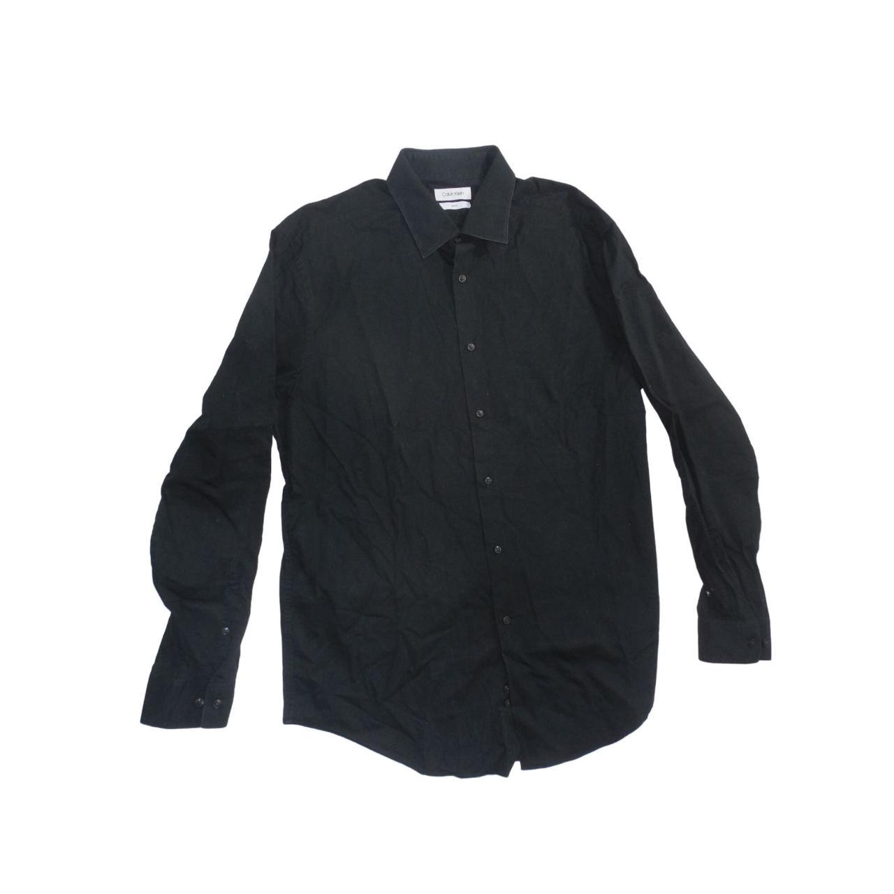 Calvin Klein Shirt Button Up Men Sz XL 17 34/35... - Depop