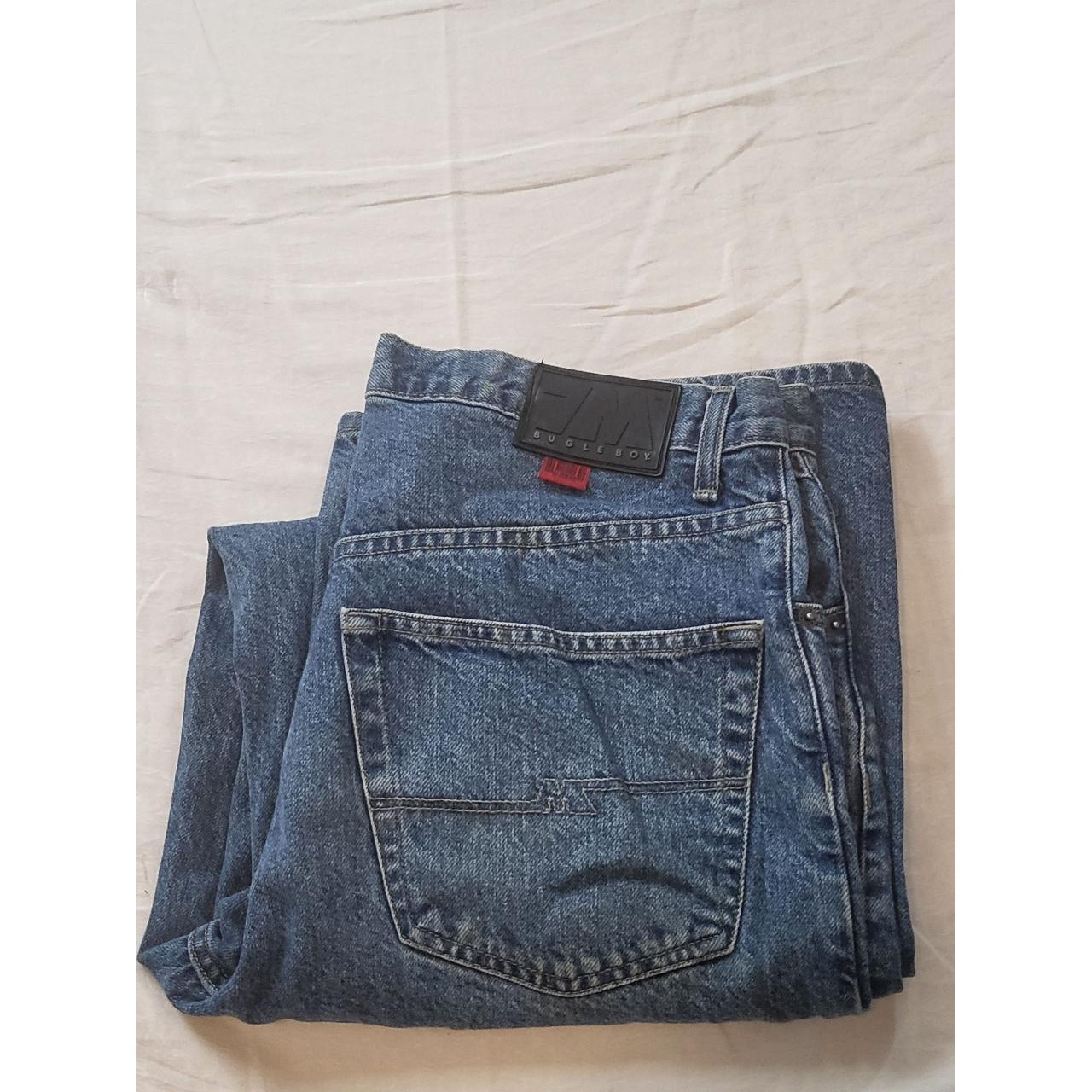 Bugle Boy Jeans Men Sz 30 W X 30 L Vintage Blue... Depop