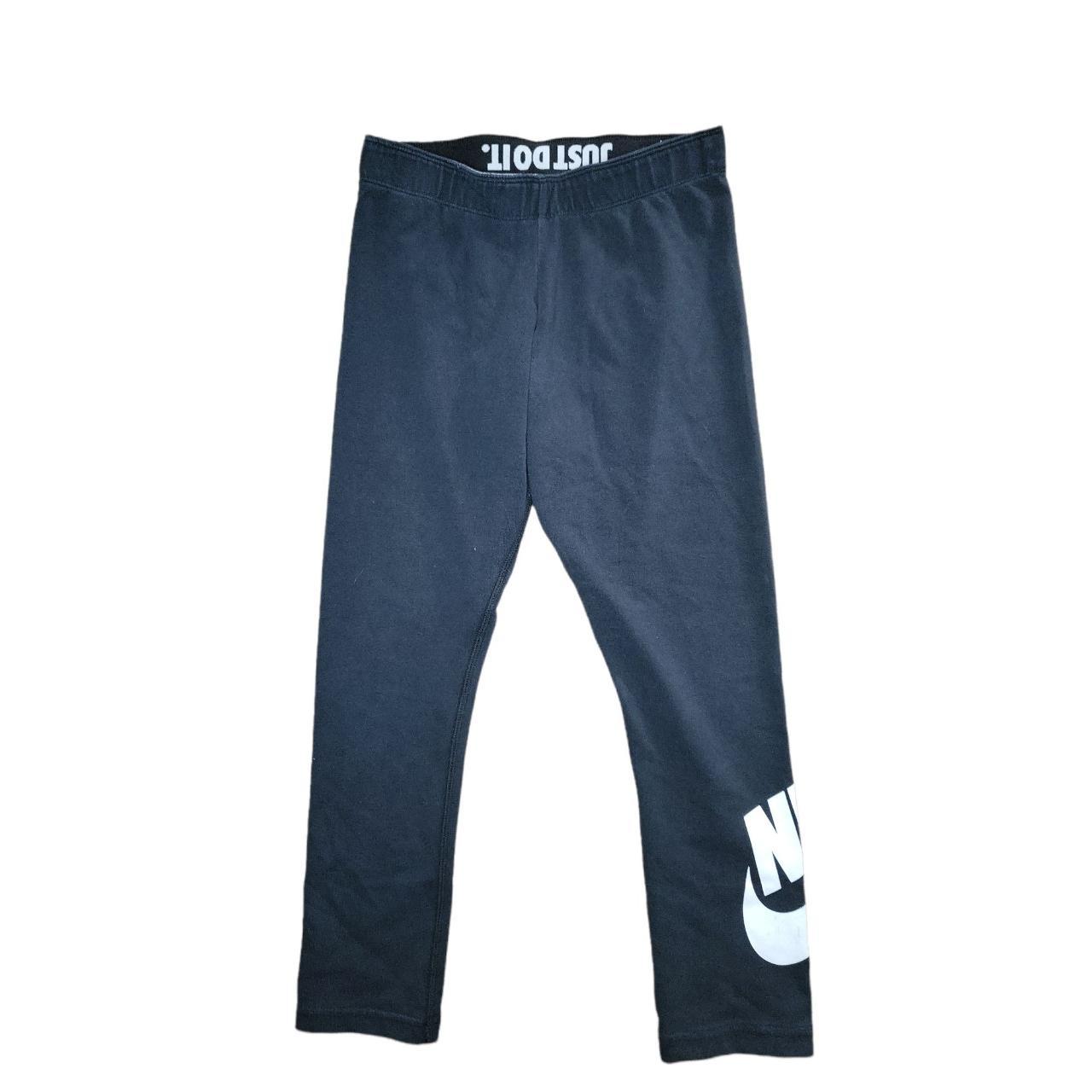nike leggings just do it black